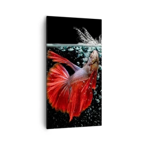 Canvastavla - Bild på duk - Du har tre önskemål - 55x100 cm