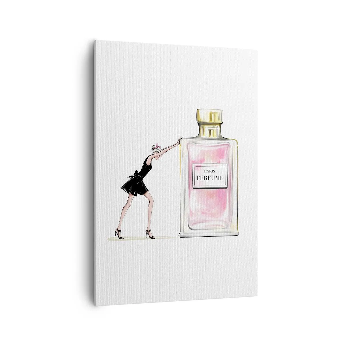 Canvastavla - Bild på duk - Kvinnlighetens kärna - 70x100 cm