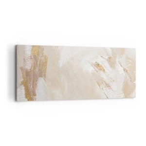 Canvastavla - Bild på duk - Pastellfärgad komposition - 120x50 cm