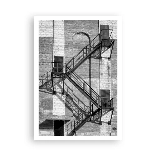 Affisch - Industriell stil - 70x100 cm