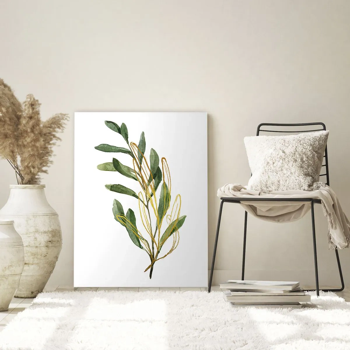 Glastavla - Bild på glas - Allt som är gott - 80x120 cm