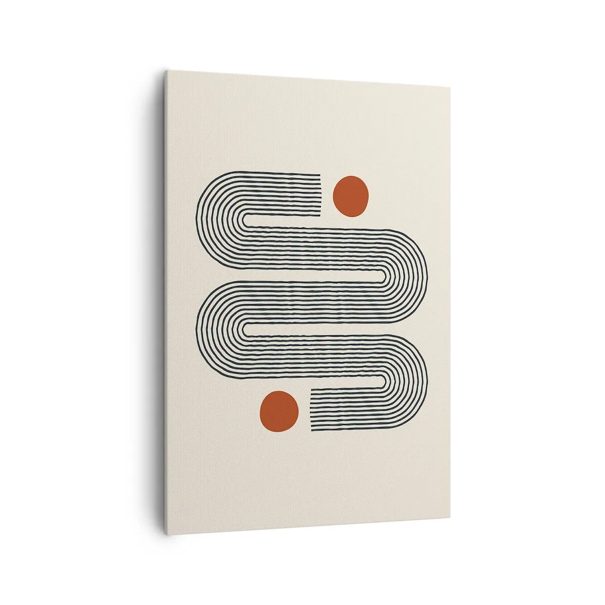 Canvastavla - Bild på duk - från början till slutet - 70x100 cm