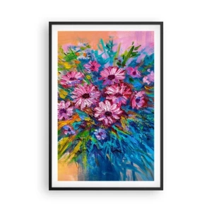 Affisch i svart ram - Livets energi - 61x91 cm