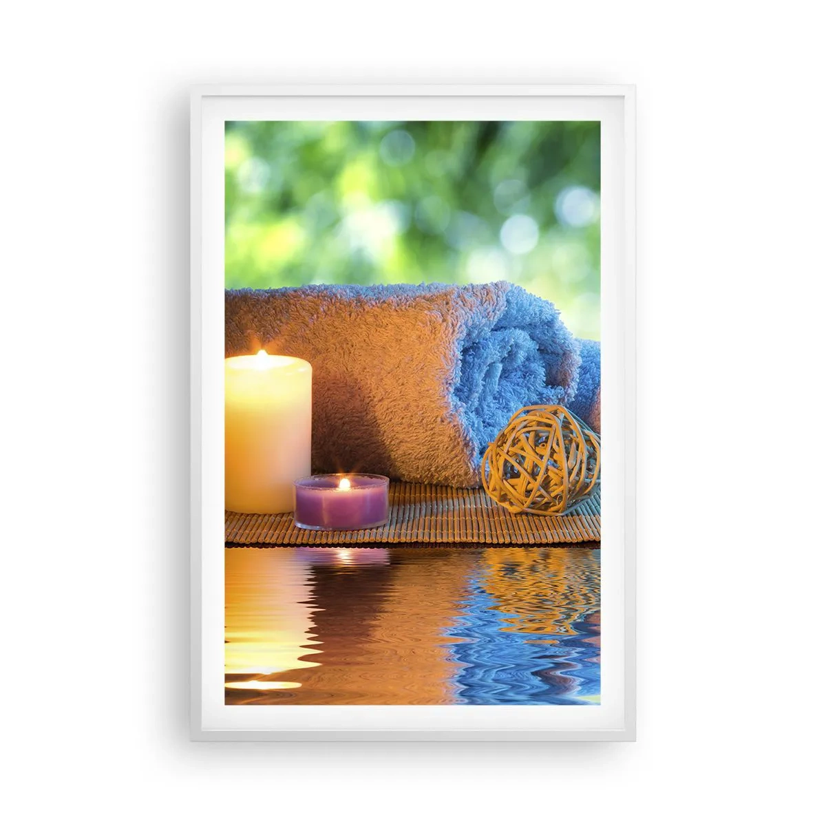 Affisch i vit ram - Tid för kroppen - 61x91 cm