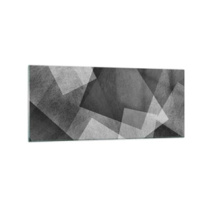 Glastavla - Bild på glas - Den eviga symbolen för hållbarhet och ordning - 120x50 cm