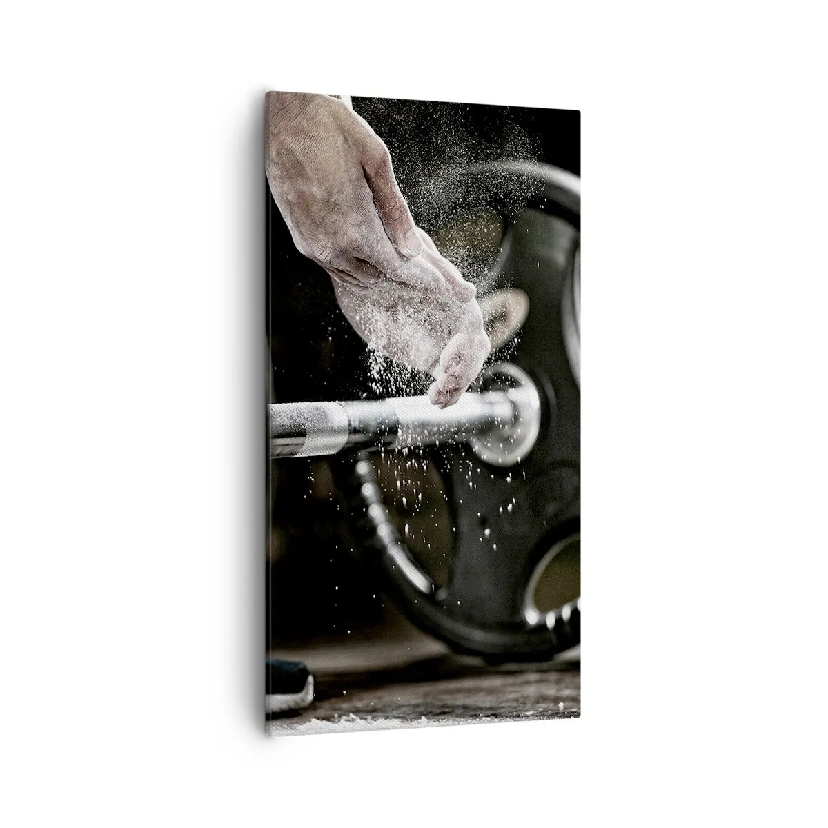 Canvastavla - Bild på duk - Utmaningen accepterad! - 55x100 cm