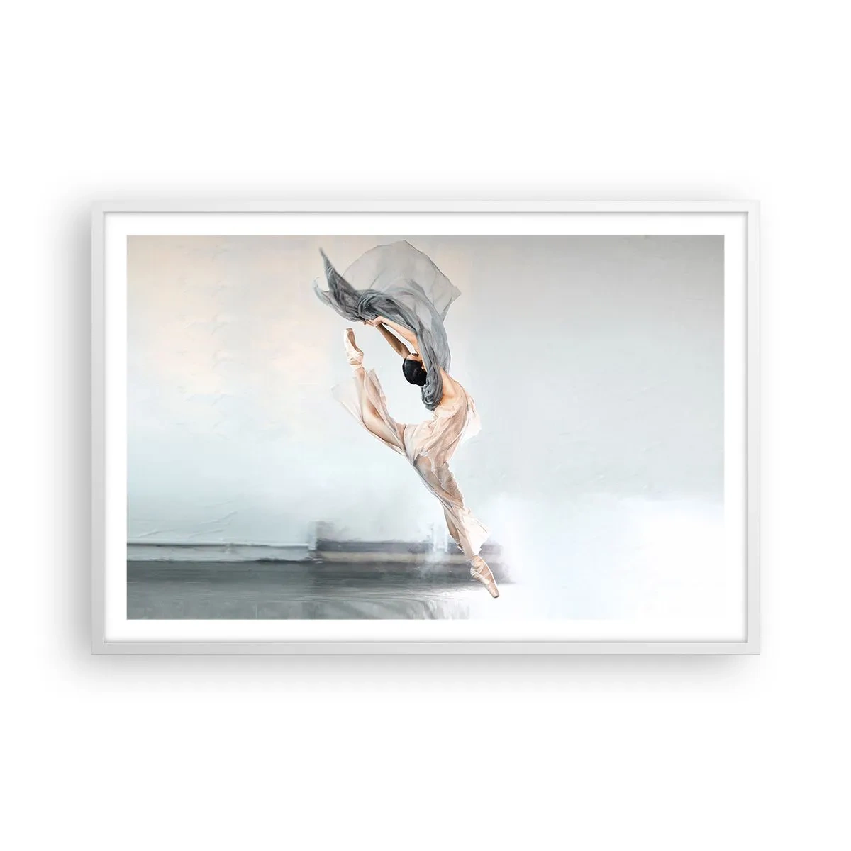 Affisch i vit ram - Dansextas - 91x61 cm