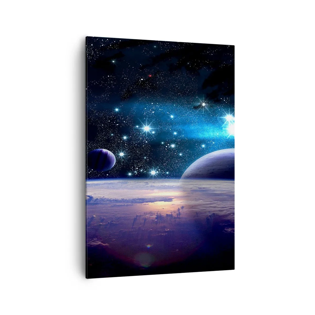 Canvastavla - Bild på duk - Fortfarande ensamma? - 70x100 cm