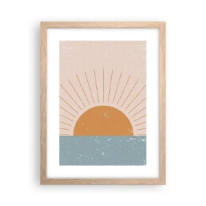 Affisch i ram av ljusek - Vardagens under - 30x40 cm