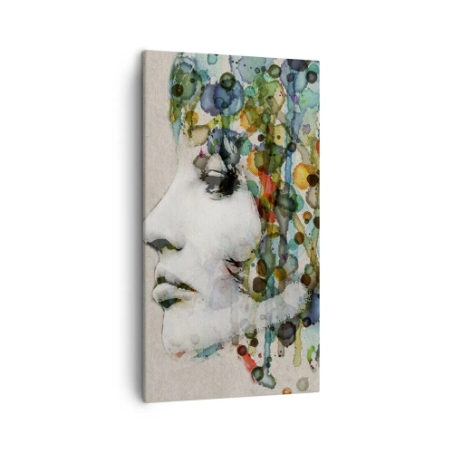 Canvastavla - Bild på duk - Uppstånden ur glädje - 45x80 cm