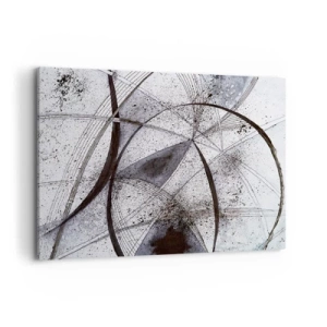 Canvastavla - Bild på duk - Futuristisk fantasi - 100x70 cm
