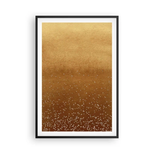 Affisch i svart ram - Ljusets födsel - 61x91 cm