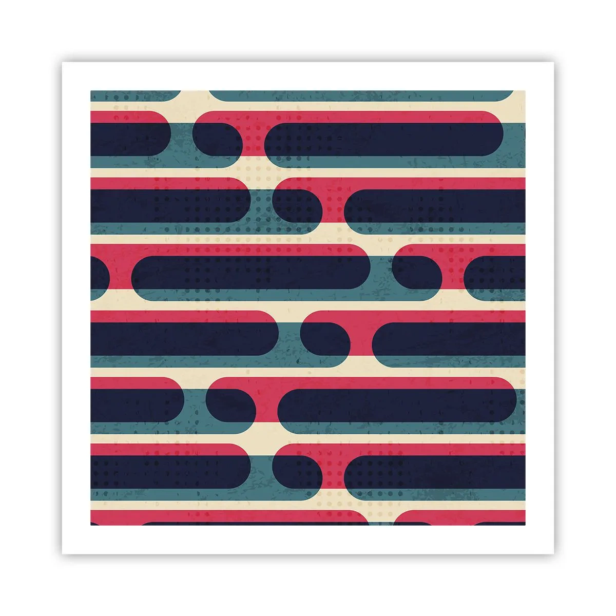 Affisch - In och framåt - 60x60 cm