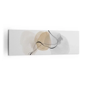 Canvastavla - Bild på duk - Luftpärlor - 160x50 cm