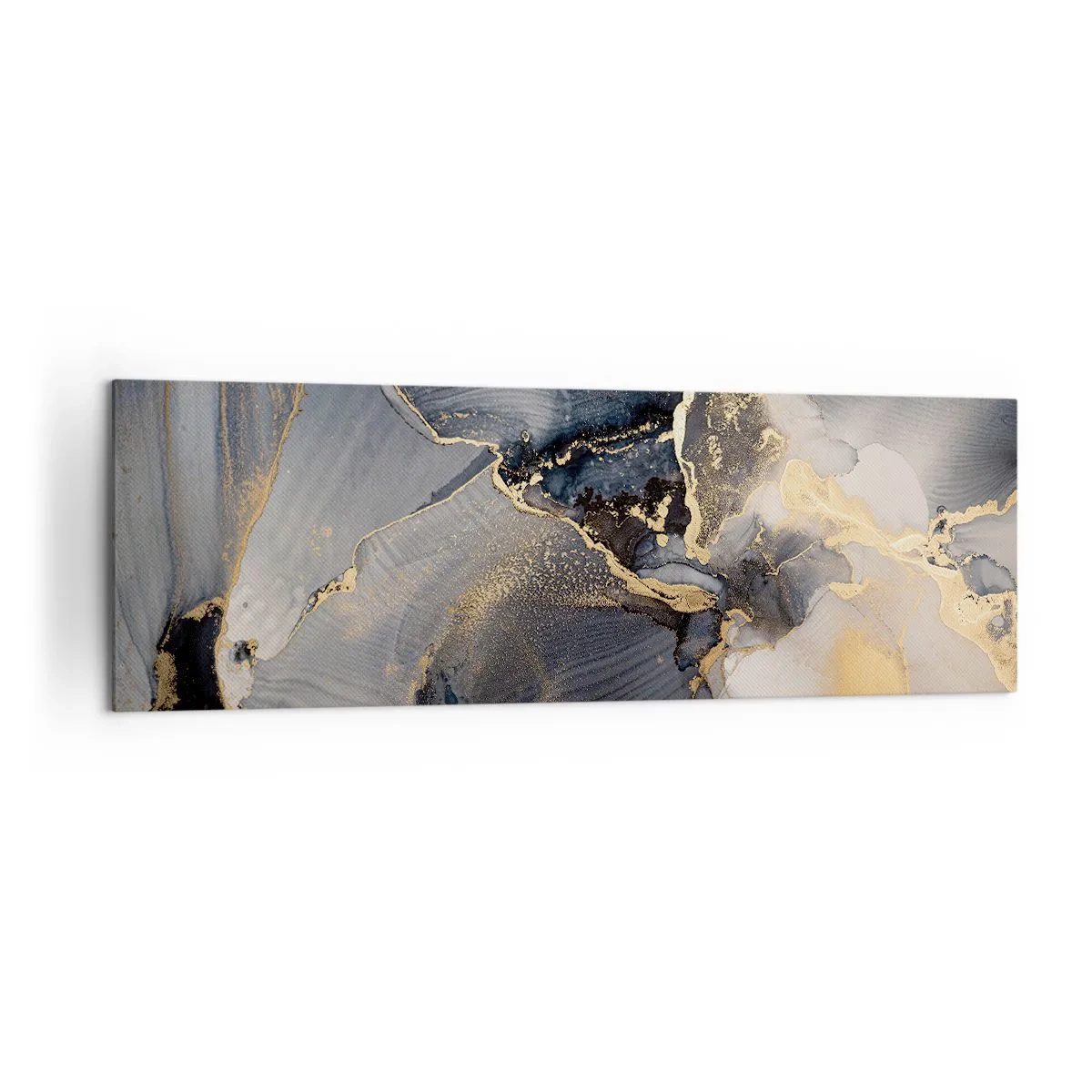 Canvastavla - Bild på duk - En stens liv - 160x50 cm