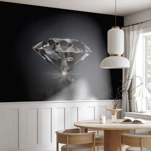 Fototapet på mått Premium Sand - Bästa flickvännen - Diamant, Diamant, Ädelsten
