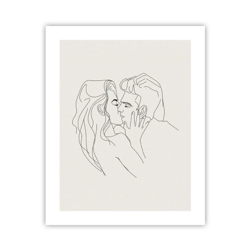 Affisch - I kärlekens famn - 40x50 cm