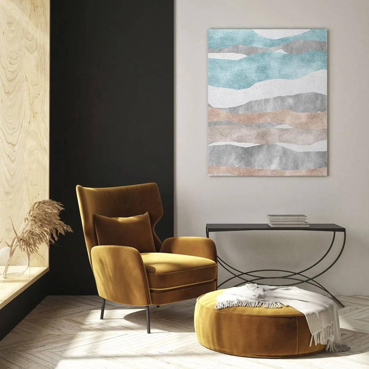 Glastavla - Bild på glas - Närhetsstudie - 80x120 cm