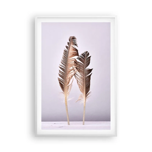 Affisch i vit ram - Mot intet - 61x91 cm