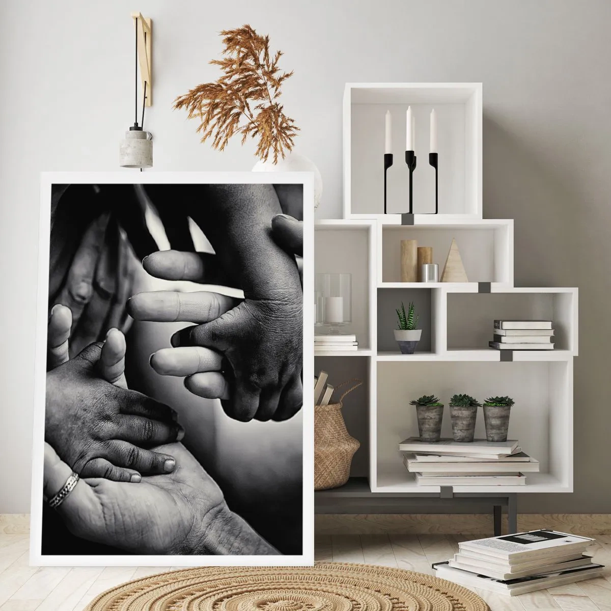 Affisch - Att vara människa - 50x70 cm