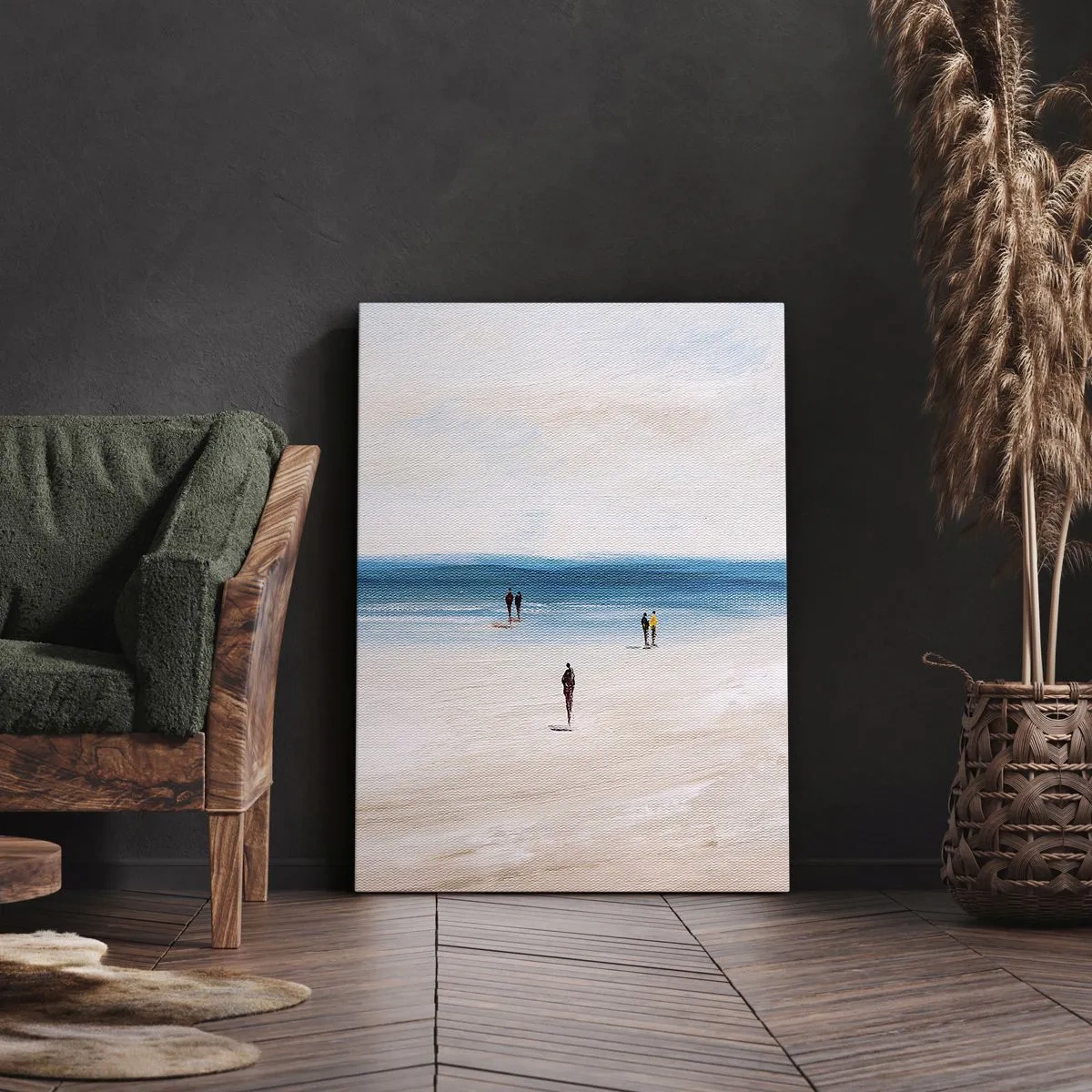 Canvastavla - Bild på duk - Ett naturligt behov - 50x70 cm