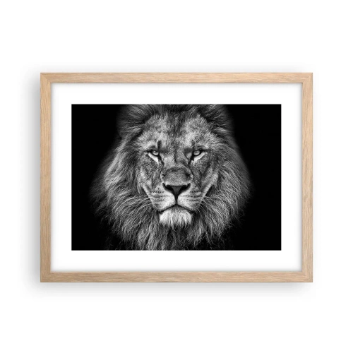 Affisch i ram av ljusek - I kröningskläder - 40x30 cm