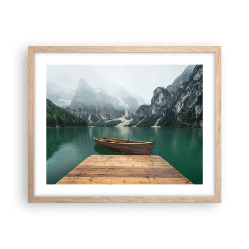 Affisch i ram av ljusek - Naturens mäktighet - 50x40 cm