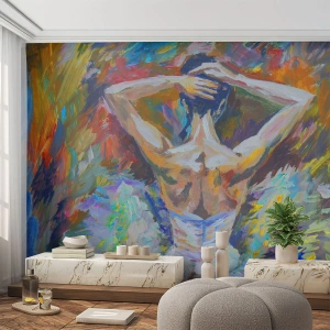 Självhäftande Fototapet Deluxe Sticker - Det kan vara allt - Ballerina, Dansa, Balett - 500x350 cm
