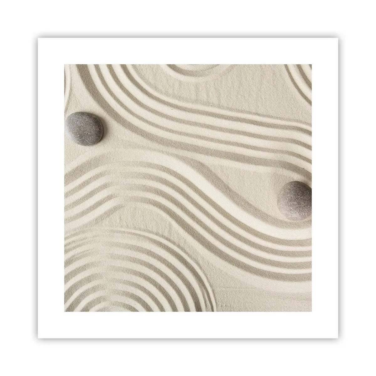 Affisch - Värmens beröring - 40x40 cm