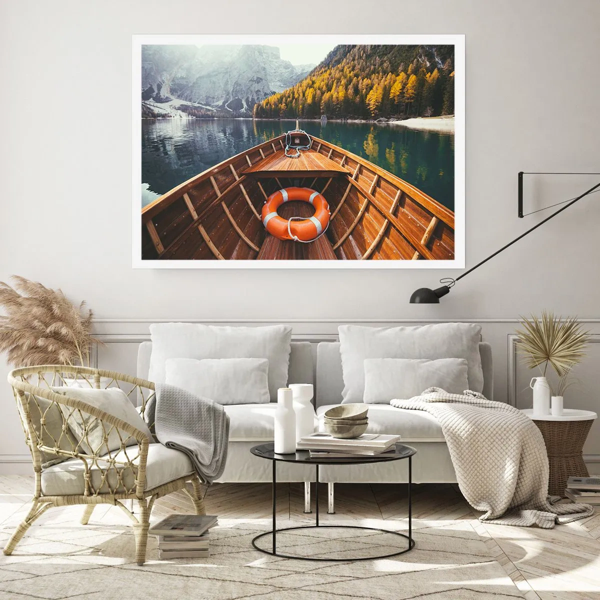 Affisch - Utflykt i fjällen - 91x61 cm