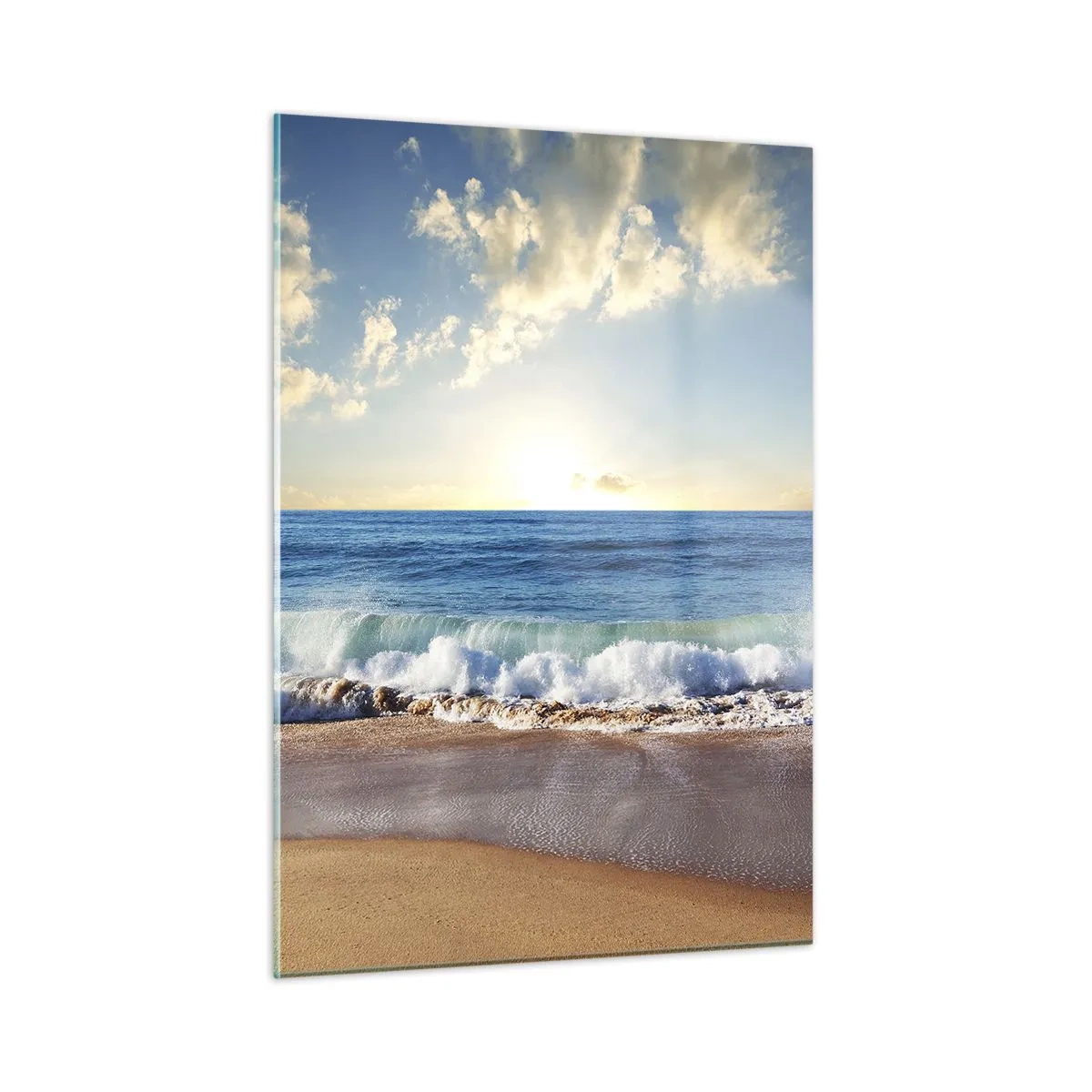 Glastavla - Bild på glas - Rörlighet och orörlighet samtidigt - 50x70 cm