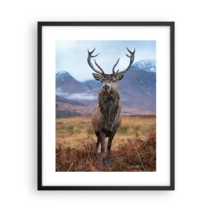 Affisch i svart ram - På egen mark - 40x50 cm