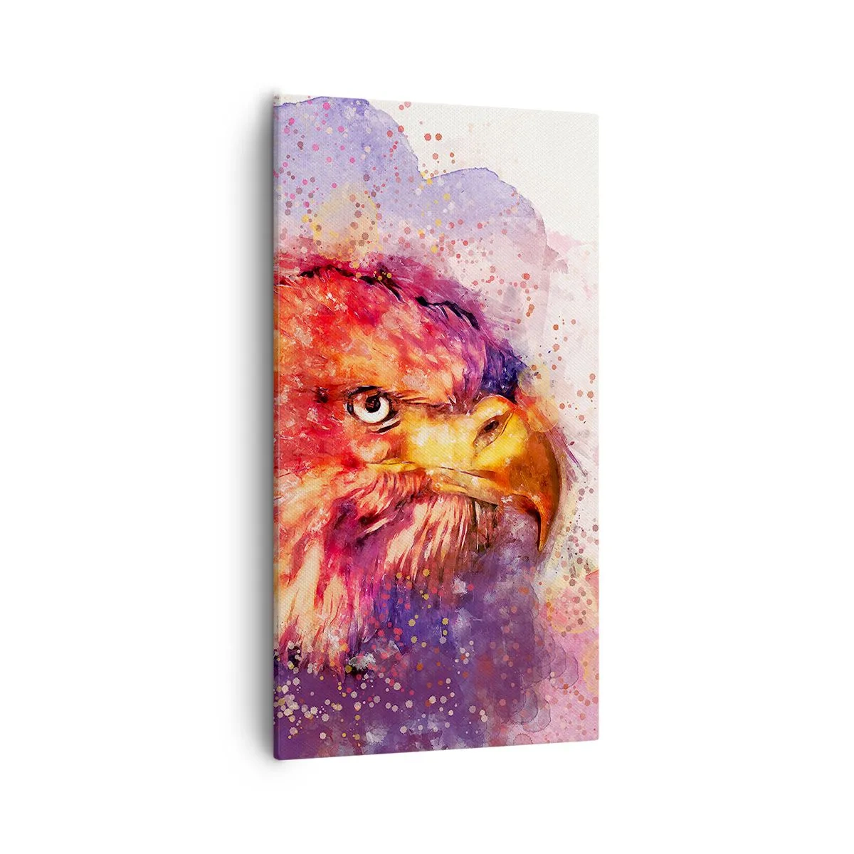 Canvastavla - Bild på duk - Du vill inte vet vad jag tänker på - 55x100 cm