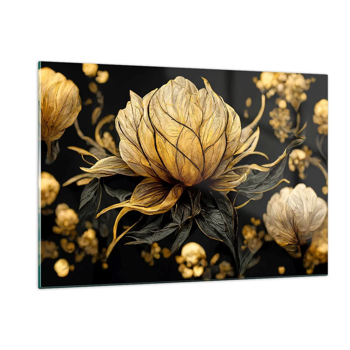 Glastavla - Bild på glas - Subtil skörhet - 120x80 cm