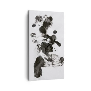 Canvastavla - Bild på duk - En metod i galenskap? - 45x80 cm