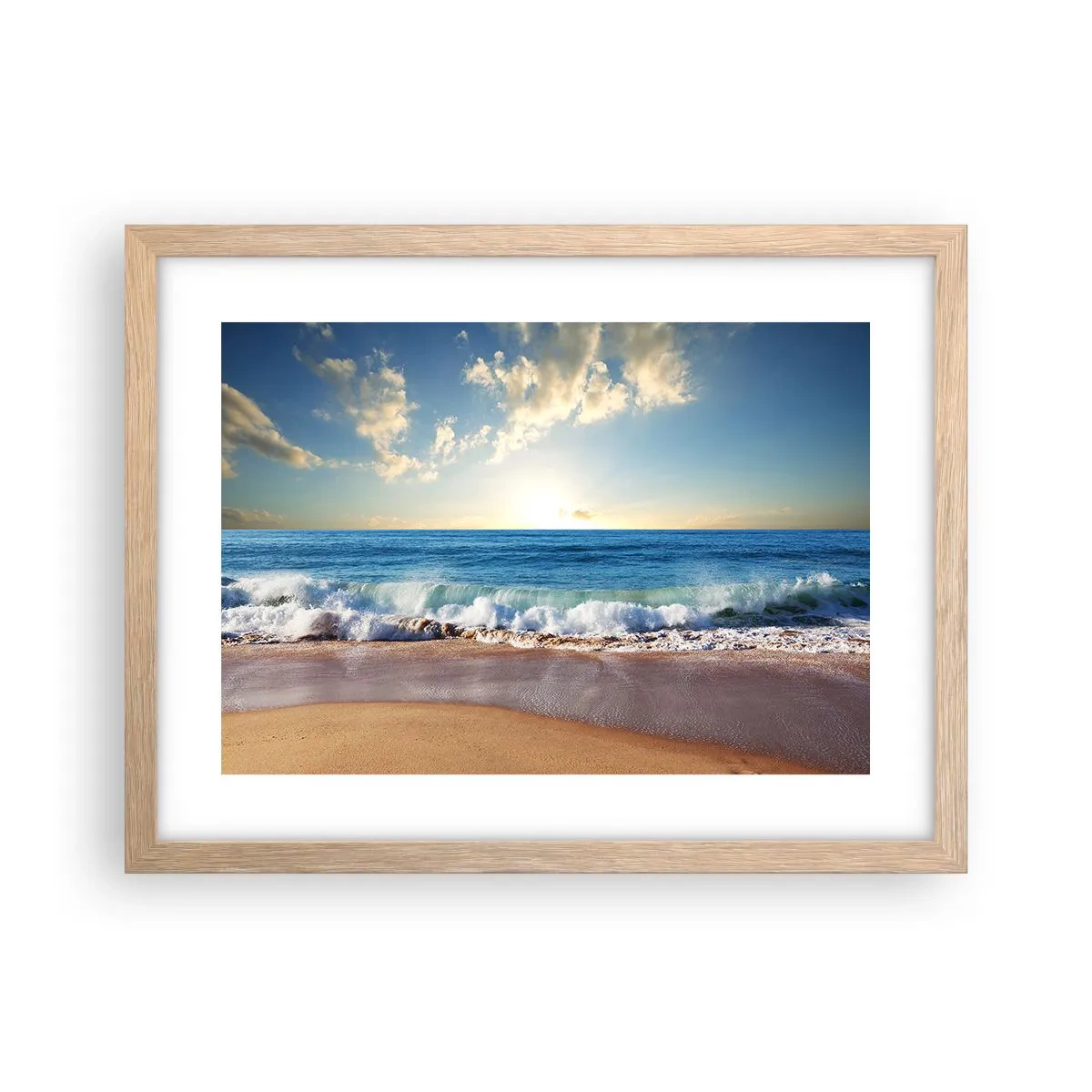 Affisch i ram av ljusek - Rörlighet och orörlighet samtidigt - 40x30 cm