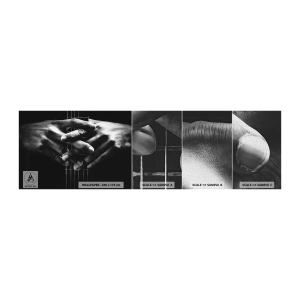 Provbit av fototapet Premium Canvas - Artistens bön - Gitarrist, Musiker, Gitarr - 100x30 cm