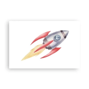 Affisch - Högre, snabbare, längre - 91x61 cm