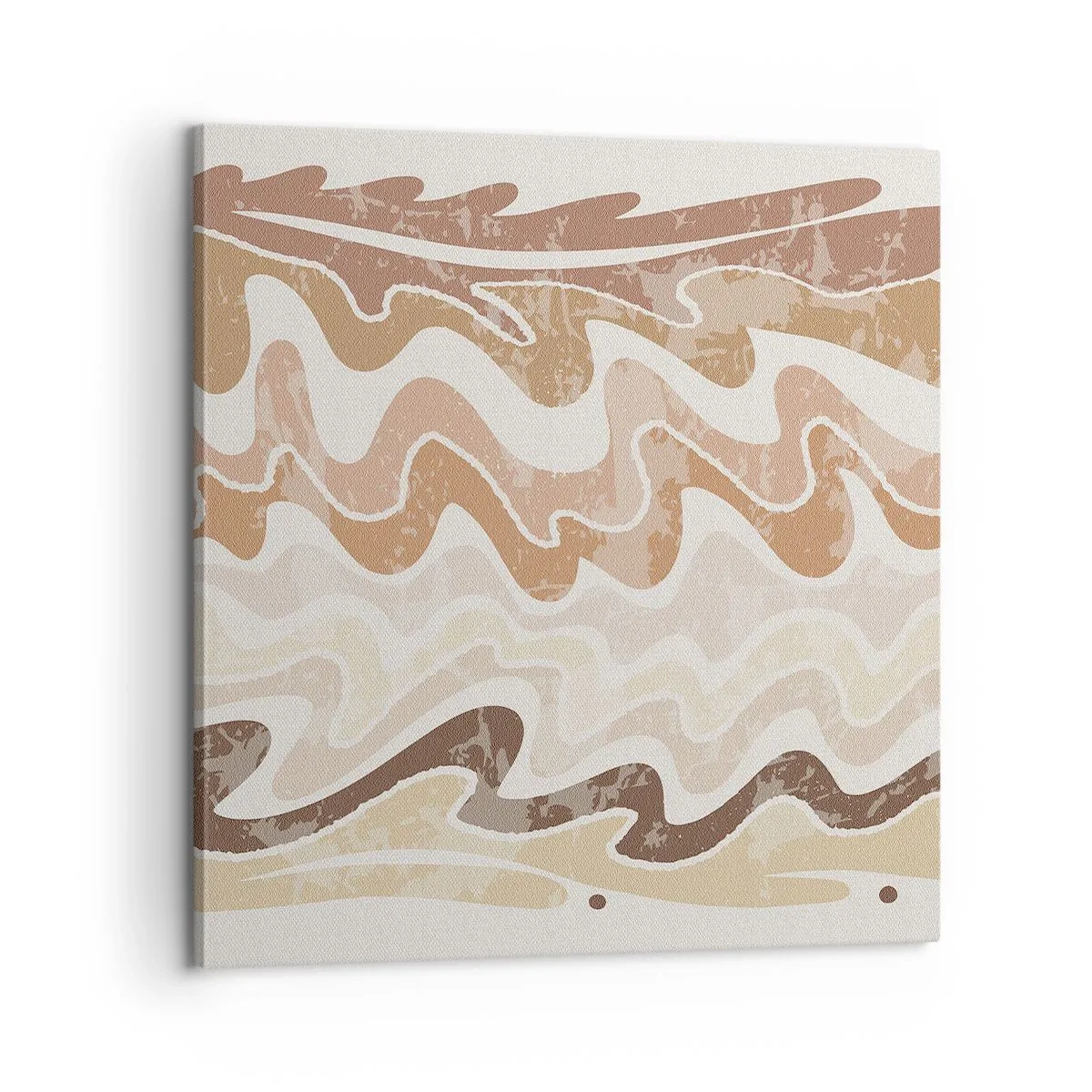 Canvastavla - Bild på duk - Bra energi - bra känslor - 60x60 cm