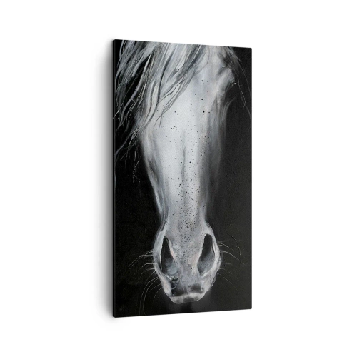 Canvastavla - Bild på duk - Förförisk blick - 45x80 cm