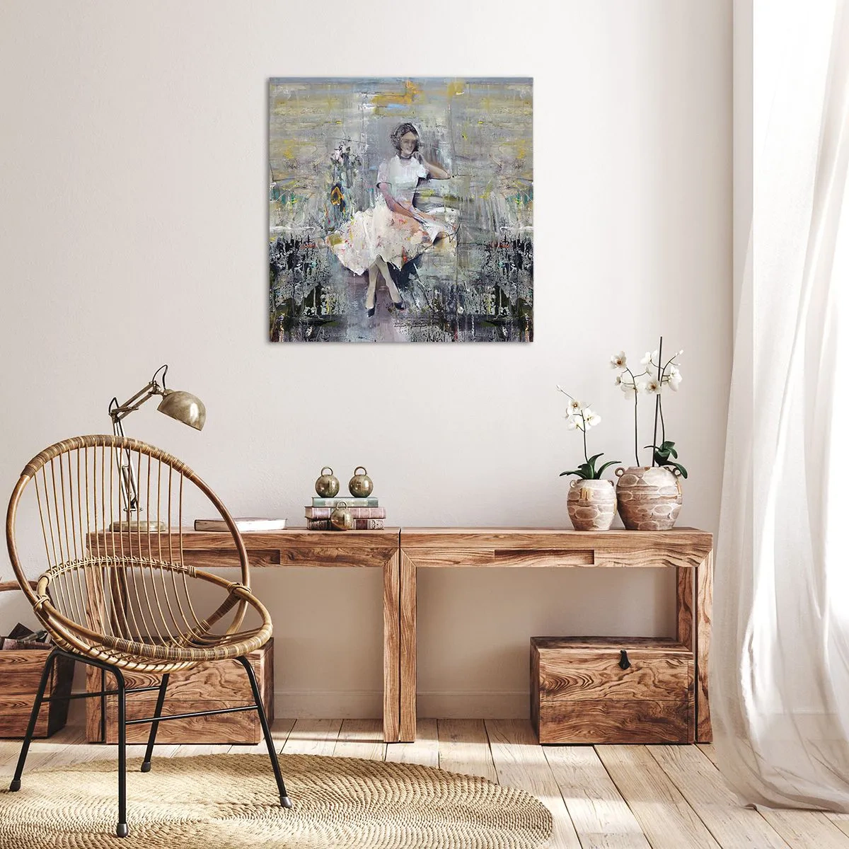 Canvastavla - Bild på duk - Klassisk och modern - 30x30 cm
