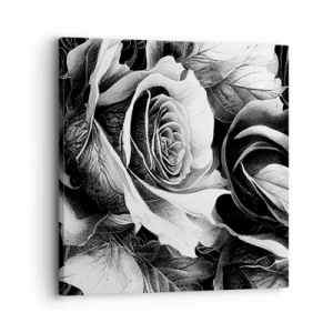 Canvastavla - Bild på duk - Alltid drottningen - 30x30 cm