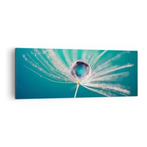 Canvastavla - Bild på duk - Mystisk stund - 140x50 cm