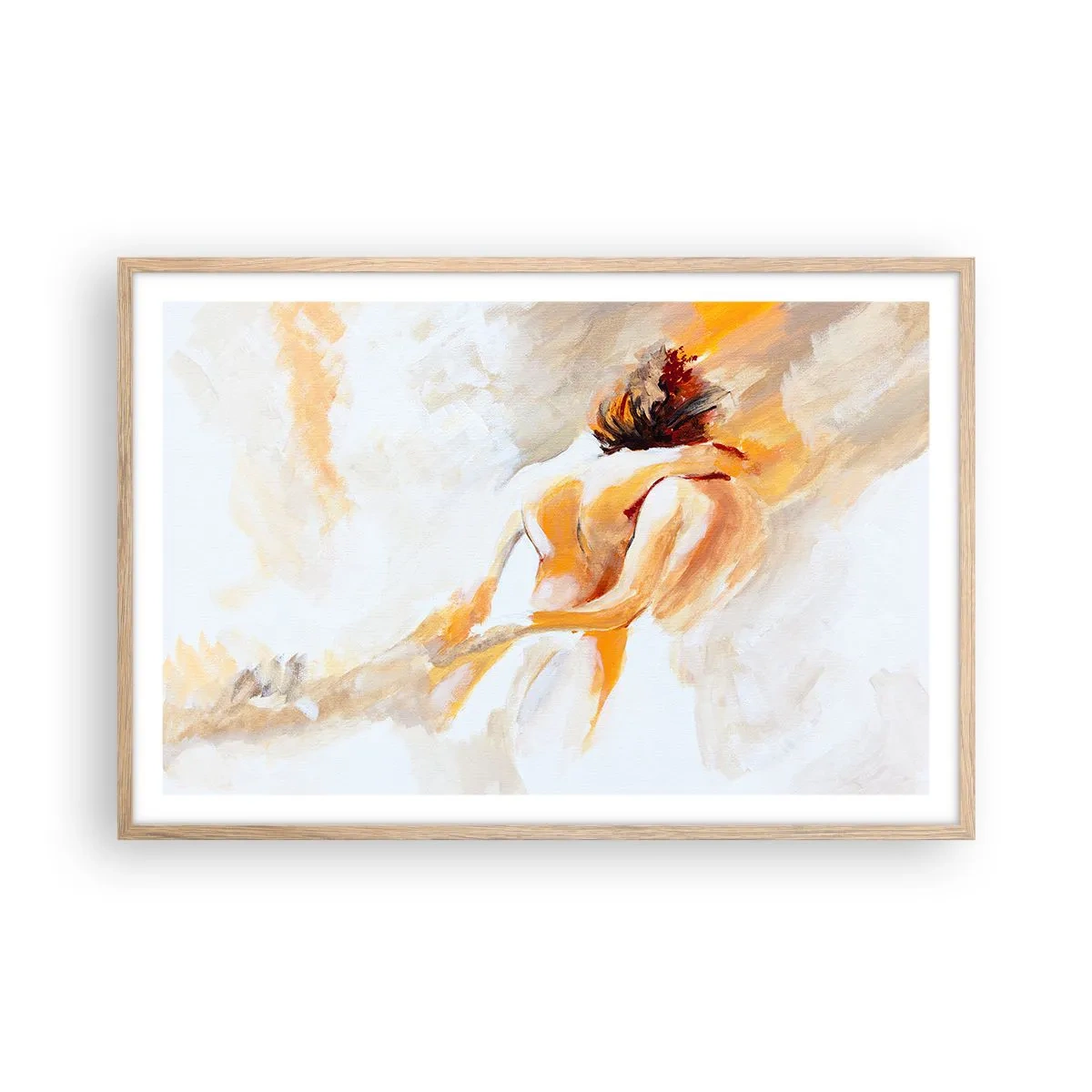 Affisch i ram av ljusek - I närhetens himmel - 91x61 cm