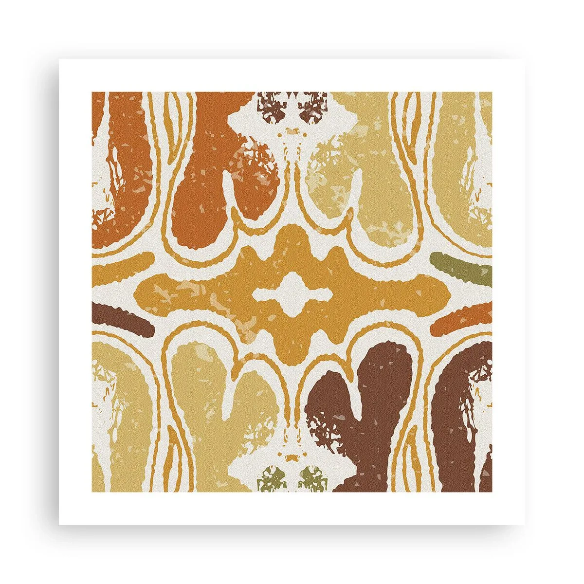 Affisch - Sentimental abstraktion - 50x50 cm