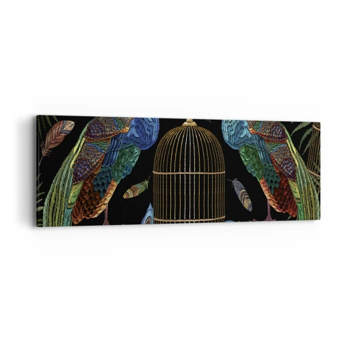 Canvastavla - Bild på duk - I kungliga kläder - 90x30 cm