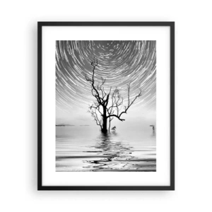 Affisch i svart ram - Naturens symfoni - 40x50 cm