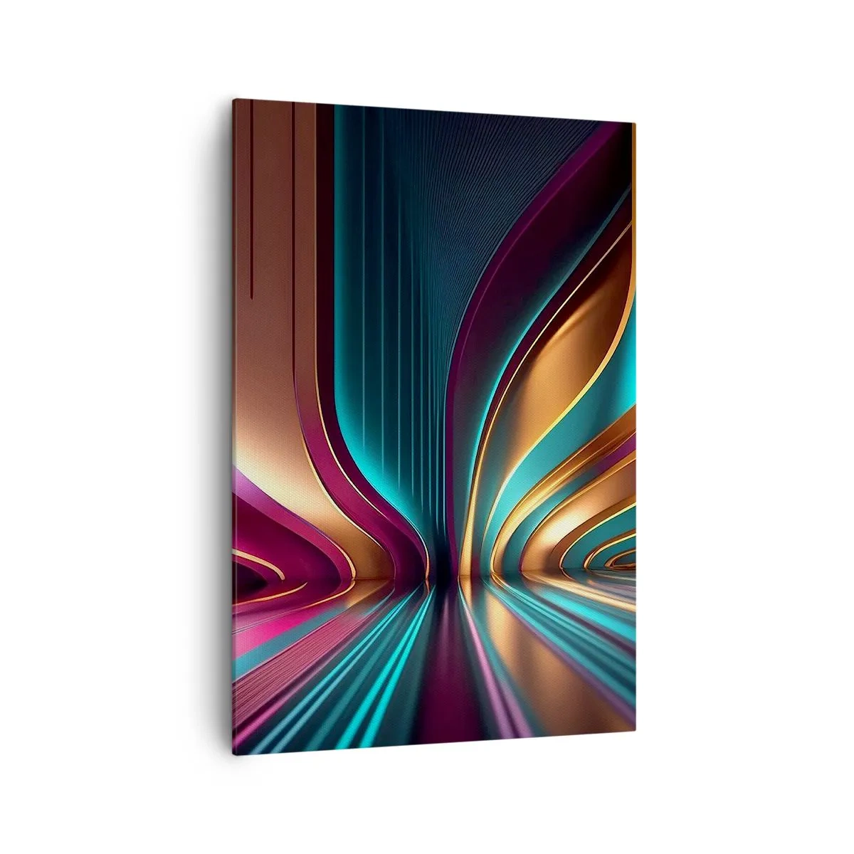 Canvastavla - Bild på duk - Ljusets arkitektur - 70x100 cm