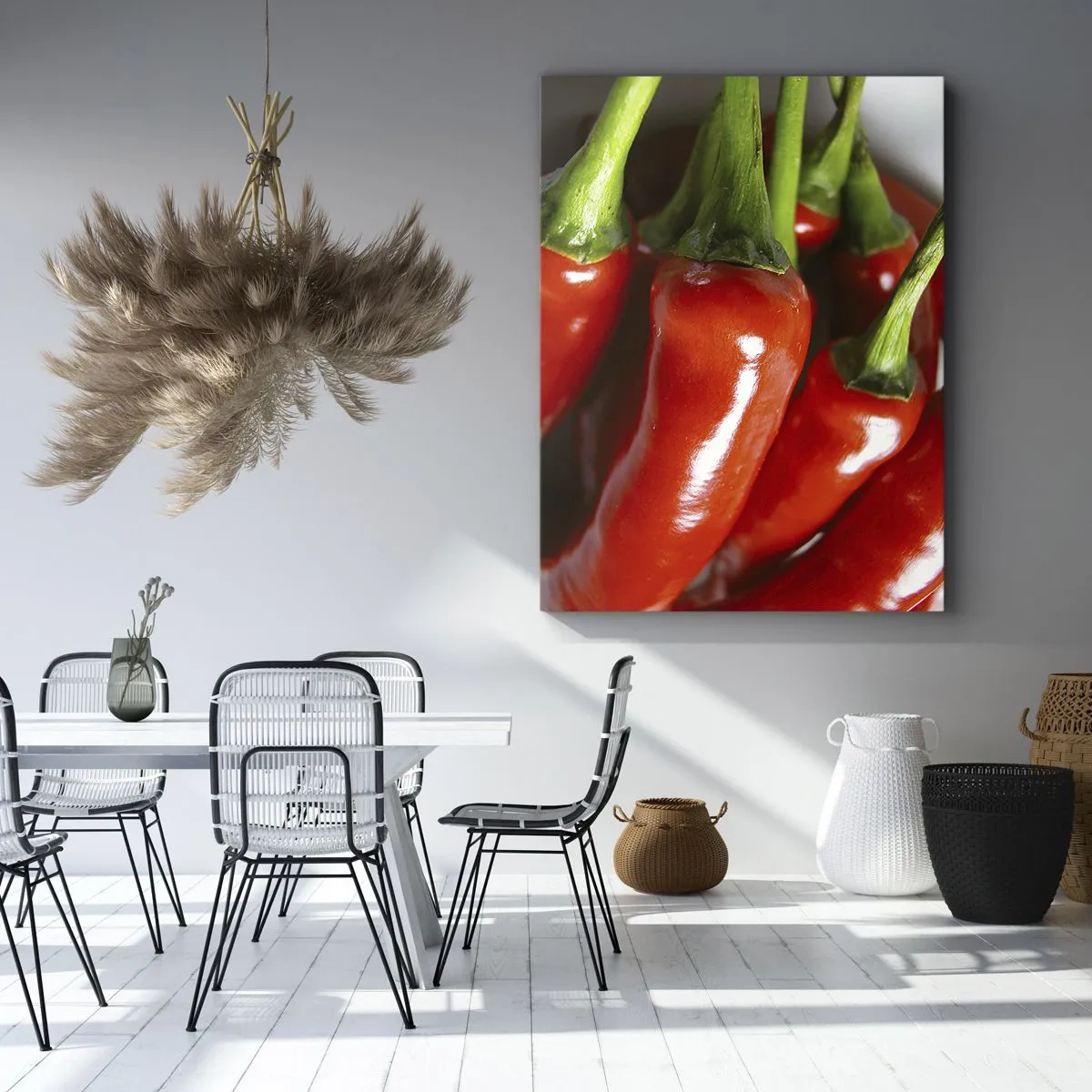 Canvastavla - Bild på duk - Saftiga, glänsande, släta - 80x120 cm