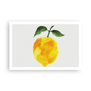 Affisch - Hur man känner smaken av solen - 91x61 cm